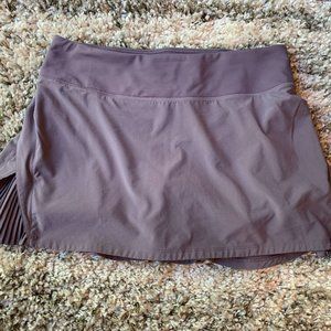 Lululemon Play Off Pleats Mauve Skort Size 6